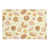 Pastries Muster Kissenbezug (Vorderseite-Links)