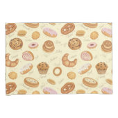 Pastries Muster Kissenbezug (Vorderseite-Rechts)