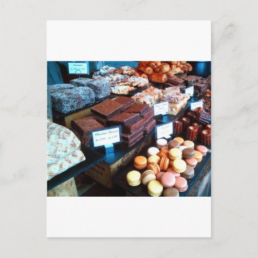 Pastries Postkarte (Vorderseite)