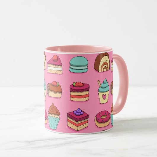 Pastries Tasse (VorderseiteRechts)