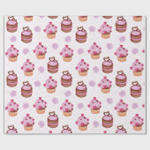 Pastries Wrapping Paper Geschenkpapier (Flach)