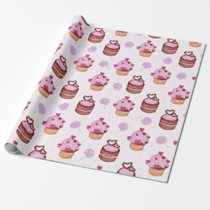 Pastries Wrapping Paper Geschenkpapier