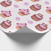 Pastries Wrapping Paper Geschenkpapier (Ecke)