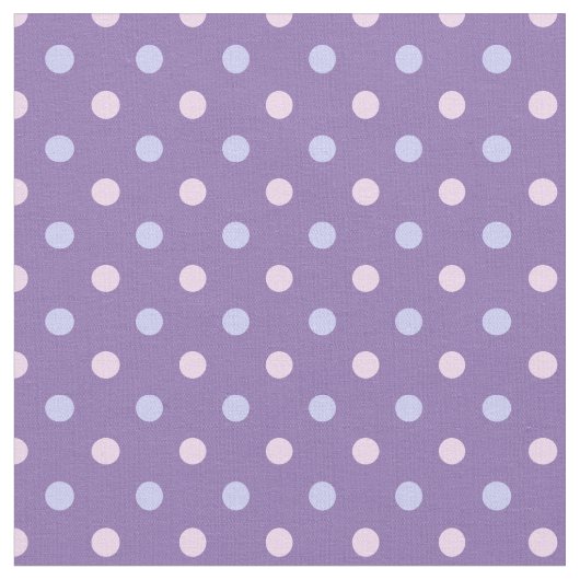 Pastrosa/Lila Polka DotFabrik - Custom BG Stoff (Nahaufnahme)