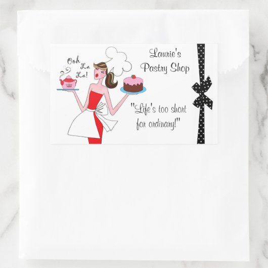 Pastry Diva Stickers (Tasche)