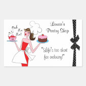 Pastry Diva Stickers (Vorderseite)