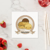 Pastry Maniac Serviette (Beispiel)
