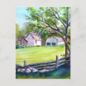 Pasturale Sicht Postkarte (Vorderseite)