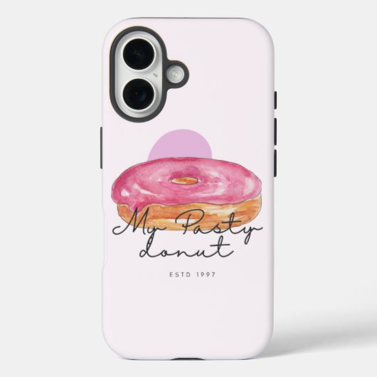 Pasty donut phone case (Rückseite)