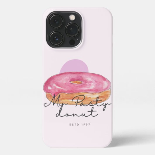 Pasty donut phone case  iPhone hülle (Rückseite)
