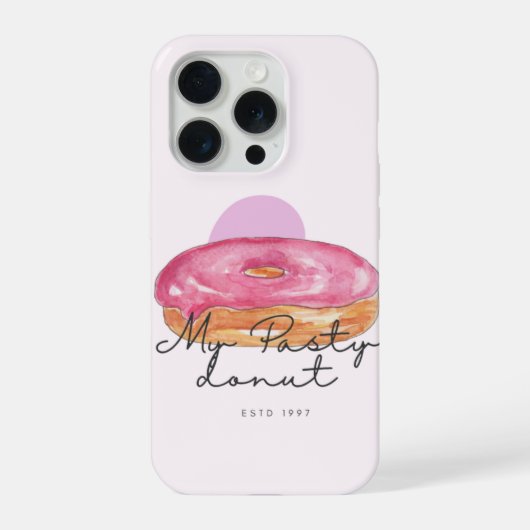 Pasty donut phone case iPhone hülle (Rückseite)