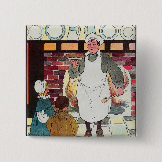 Pat-a-cake, pat-a-cake, Baker's man Button (Vorderseite)