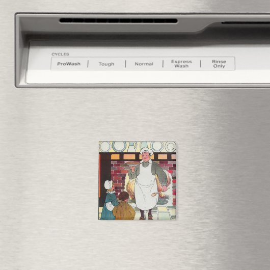 Pat-a-cake, pat-a-cake, Baker's man Magnet (In Situ (Geschirrspüler))