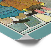 Pat-a-cake, pat-a-cake, Baker's man Poster (Ecke)