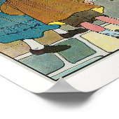 Pat-a-cake, pat-a-cake, Baker's man Poster (Ecke)