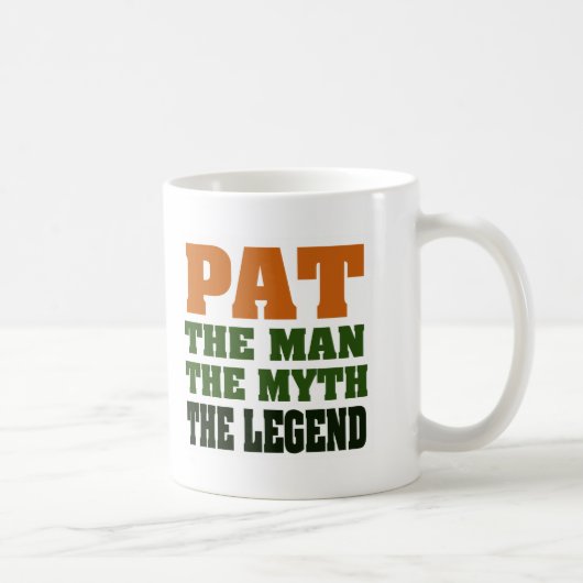 PAT - der Mann, der Mythos, die Legende Kaffeetasse (Rechts)