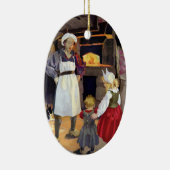 Pat-EIN-Kuchen Bäcker-und KinderKinderzimmer-Reim Keramikornament (Rechts)