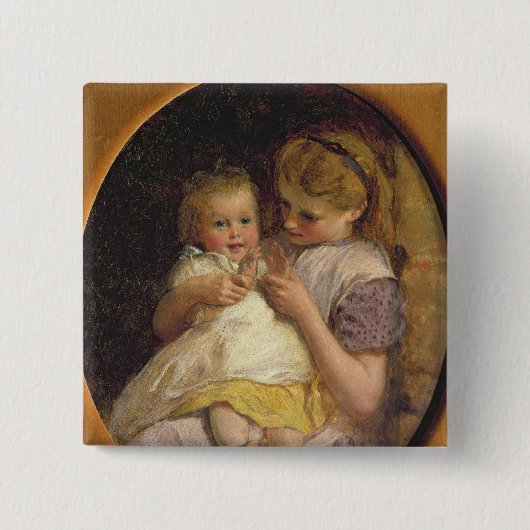 Pat-ein-Kuchen Button (Vorderseite)