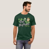 Pat McCrotch Irish Pub Leprechaun Kleeblatt T-Shirt (Vorne ganz)
