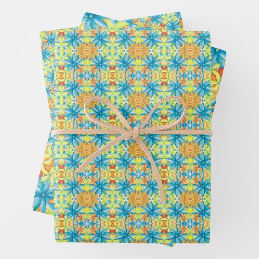 Pat Mosaic Geschenkverpackung Papier Set (Beispiel)
