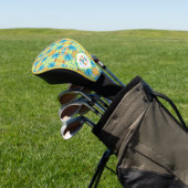 Pat Mosaic Golf Club Cover Golf Headcover (In SItu)