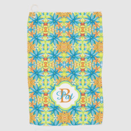 Pat Mosaic Golf Towel Golfhandtuch