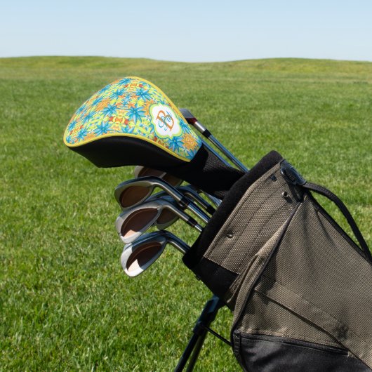 Pat Mosaic Golfschlägerabdeckung Golf Headcover (In SItu)