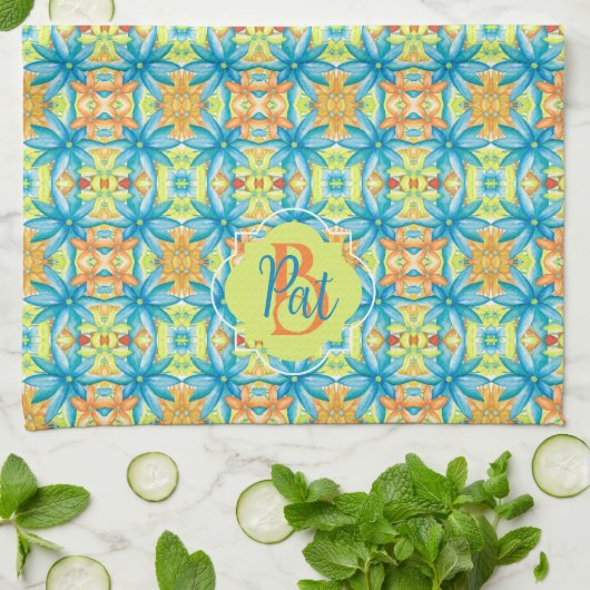 Pat Mosaic Kitchen Towel Geschirrtuch (Gefaltet)