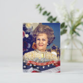 Pat Nixon, First Lady of the U.S. Postkarte (Stehend Vorderseite)