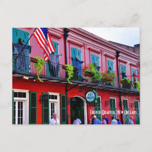 Pat O' Brien's befindet sich im French Quarter Postkarte