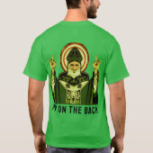 Pat On the Back St. Patrick's Day T-Shirt (Rückseite)