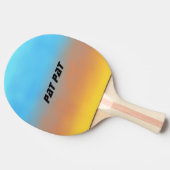 Pat Paddle Tischtennis Schläger (Seitenansicht)