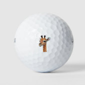 Pat The Giraffe Golfball (Vorderseite)
