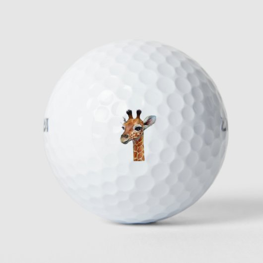 Pat The Giraffe Golfball (Vorderseite)