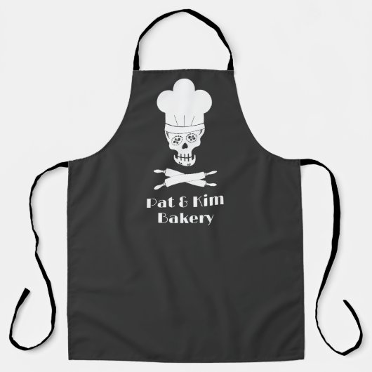 Pat und Kim Bakery Schürze (Vorderseite)