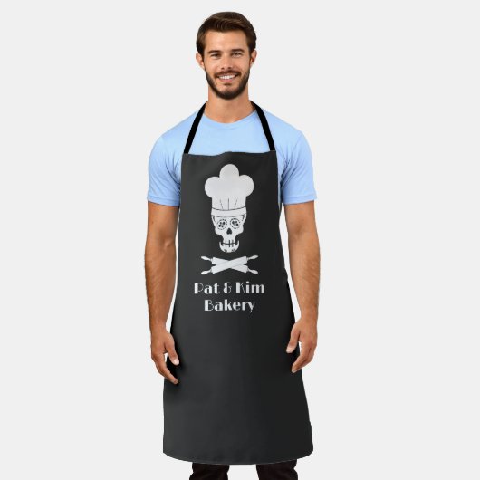 Pat und Kim Bakery Schürze (Getragen)