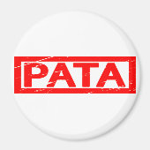 Pata Briefmarke Magnet (Vorne)