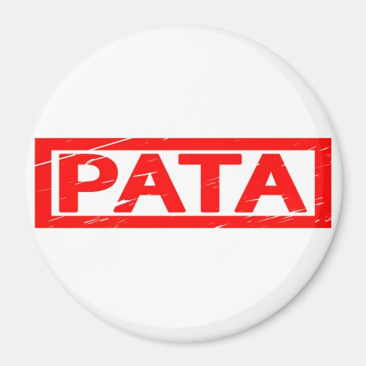 Pata Briefmarke Magnet (Vorne)