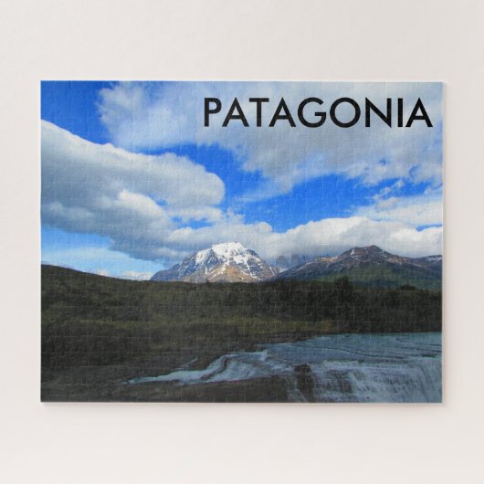 Patagonia Bergsicht Puzzle (Horizontal)