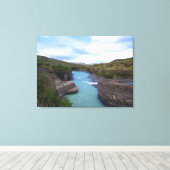 Patagonia Chile Leinwand (Insitu (Holzboden))