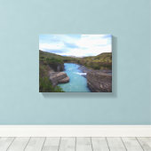 Patagonia Chile Leinwand (Insitu (Holzboden))