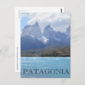 Patagonia Chile Postcard - Vertikal Postkarte (Vorne/Hinten)