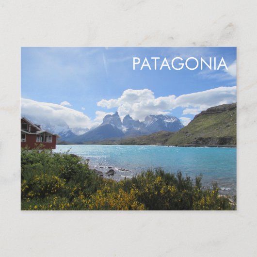 Patagonia Chile Postkarte (Vorderseite)