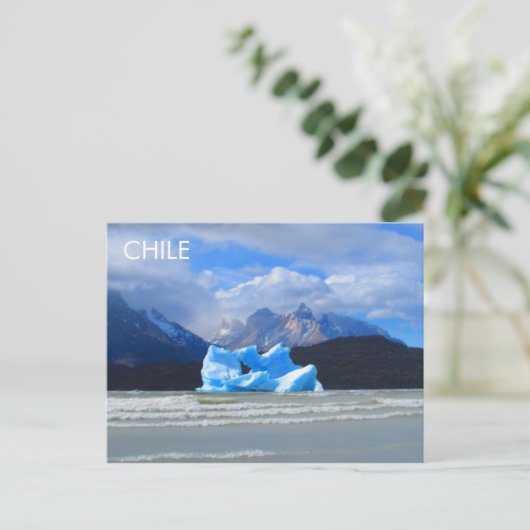 Patagonia Chile Postkarte (Stehend Vorderseite)