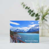 Patagonia Chile Postkarte (Stehend Vorderseite)
