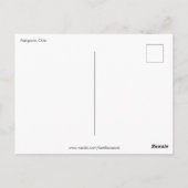 Patagonia-Chile Postkarte (Rückseite)