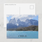 Patagonia-Chile Postkarte (Vorne/Hinten)