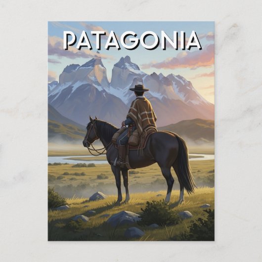 Patagonia Chile Postkarte (Vorderseite)