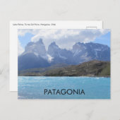 Patagonia-Chile Postkarte (Vorne/Hinten)