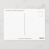 Patagonia-Chile Postkarte (Rückseite)